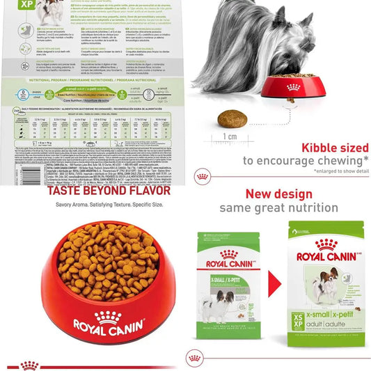Size Health Nutrition X-Small Adult Dry Dog Food, 14 lb Bag