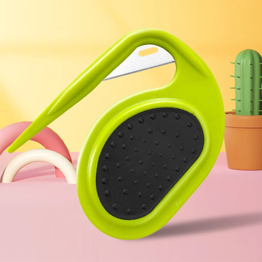 Pet Open Knot Comb Blade Comb Cat Puppy Hair Shedding Carding Trimmer Comb Anti-slip Cat Dog Comb for Dogs Cat Pet Accessories