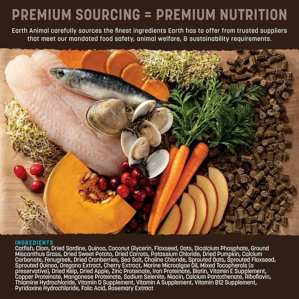 Wisdom Air Dried Dog Food - From the Sea Recipe Premium Natural Dry Dog Food for All Breeds & Ages - 8 Lbs Bag